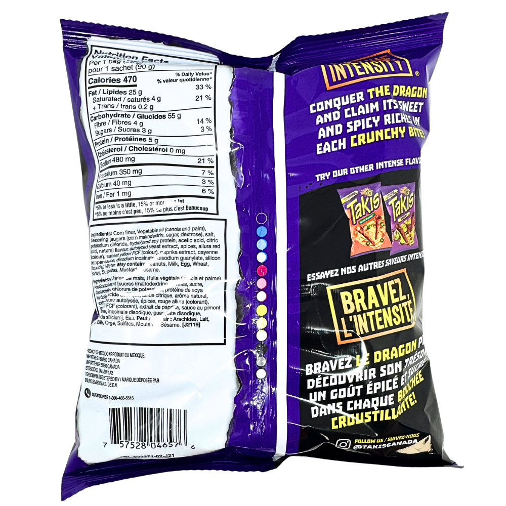 Takis Dragon Spicy Sweet Chili - 90g