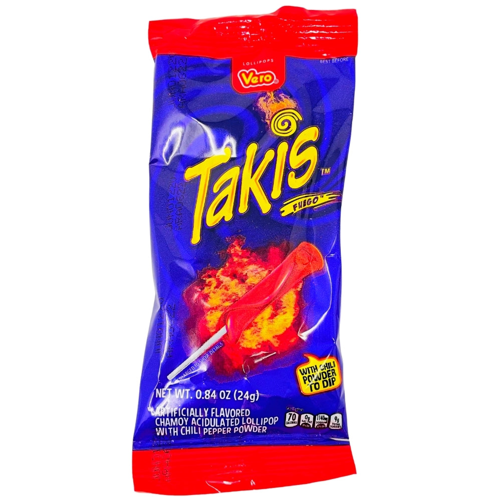 Takis Fuego Lollipop - 24g