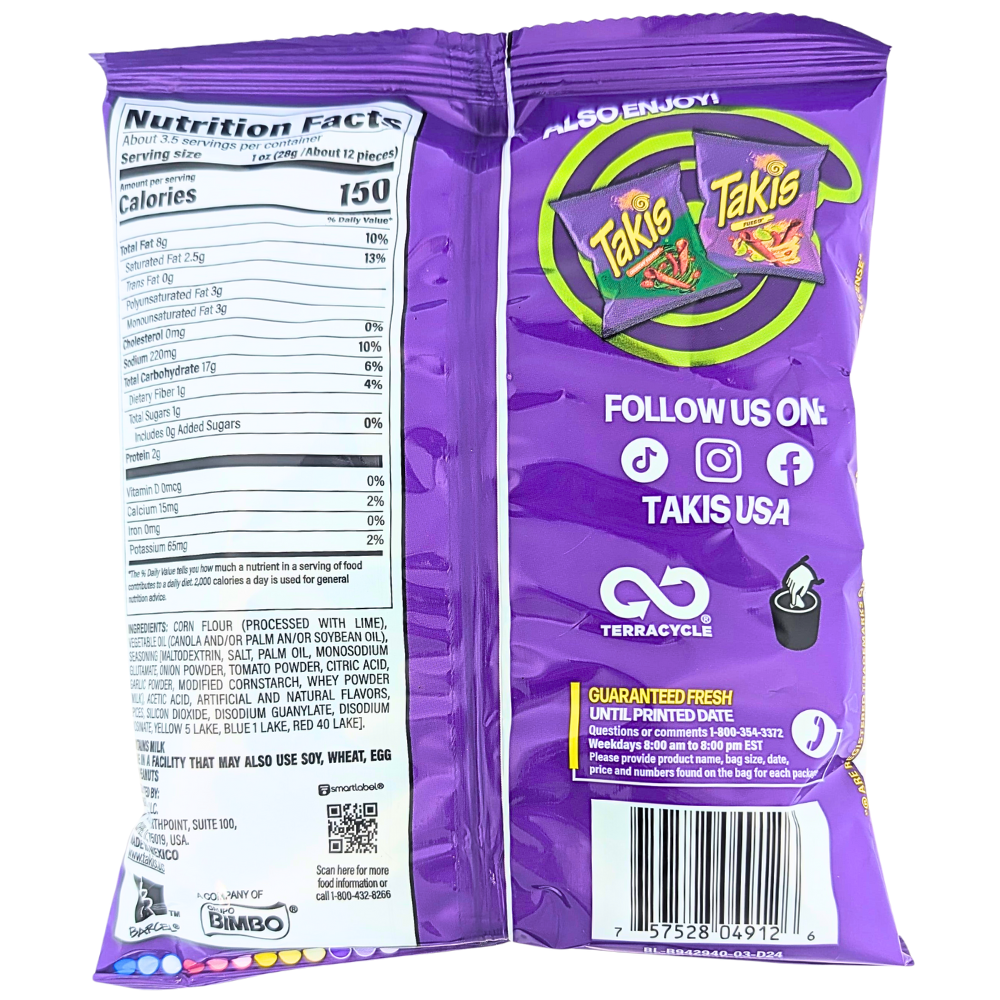 Takis Guacamole - 3.25oz