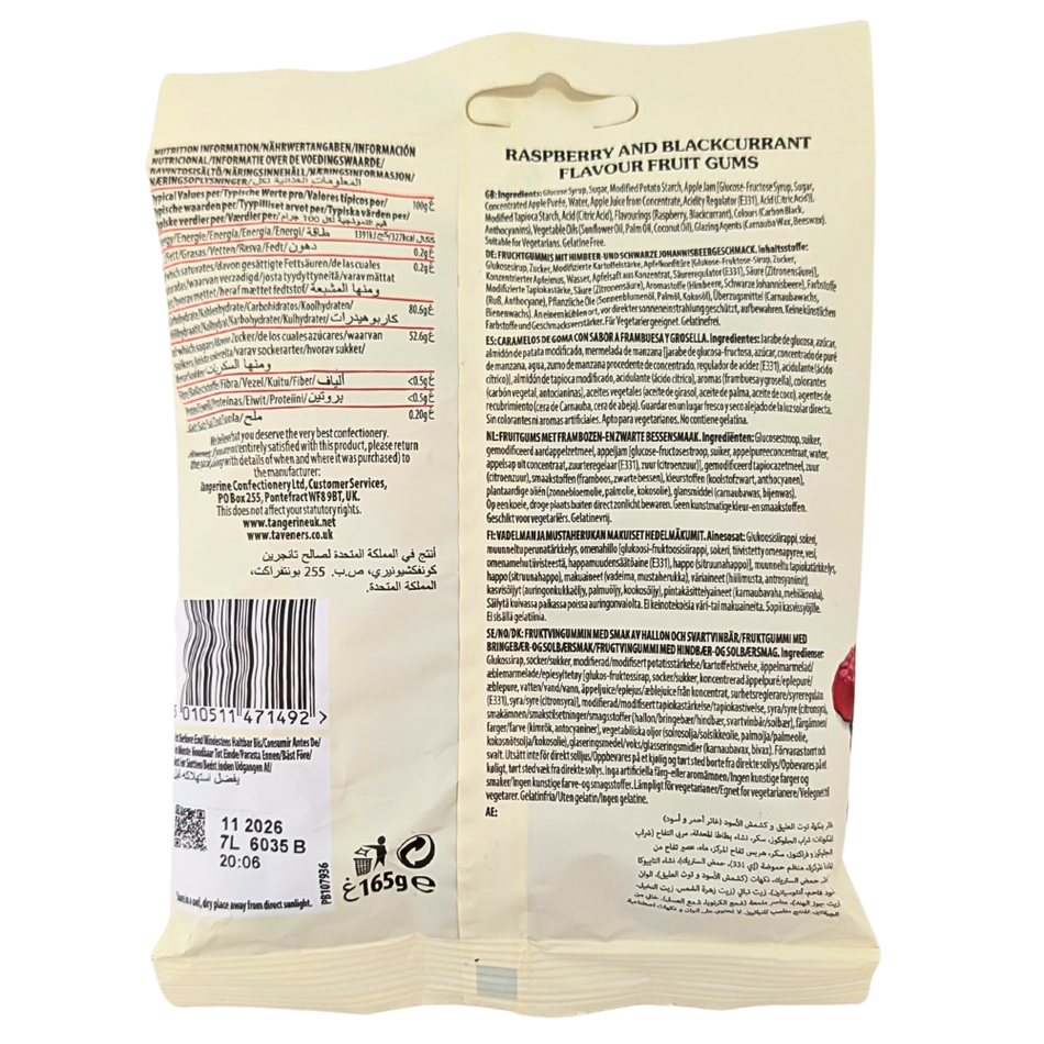 Taveners Red & Black Gums (UK) - 165g