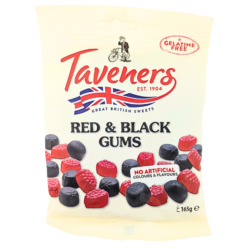 Taveners Red & Black Gums (UK) - 165g