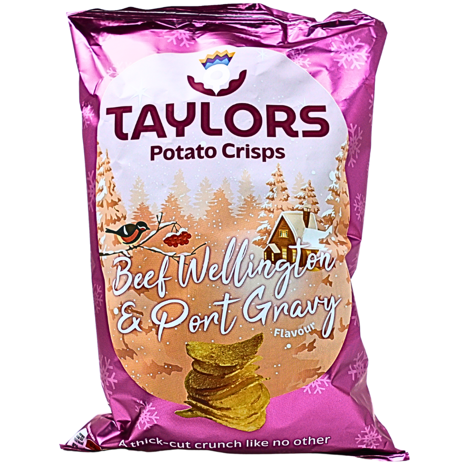 Taylors Beef Wellington & Port Gravy Crisps (UK) - 150g
