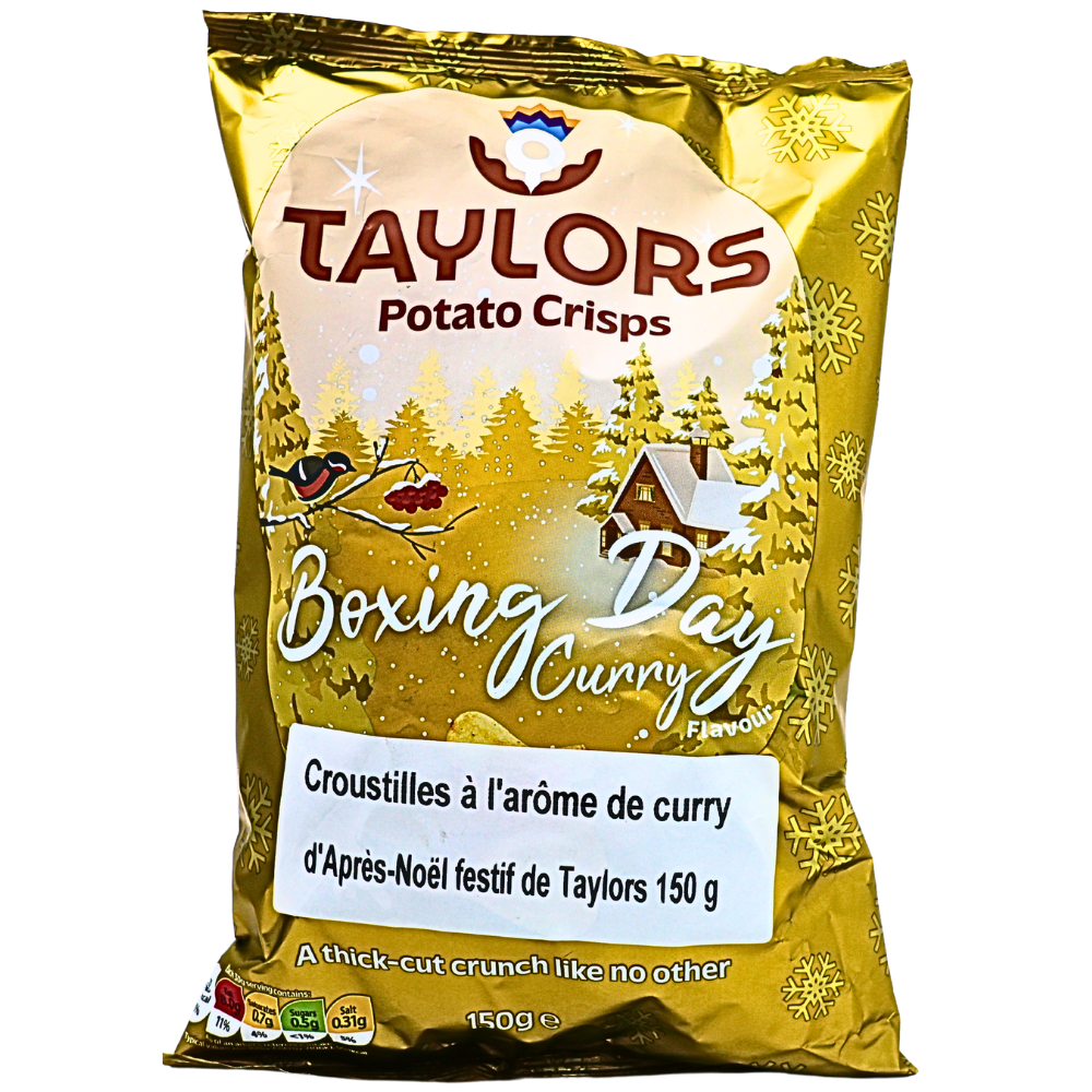 Taylors Boxing Day Curry Crisps (UK) - 150g