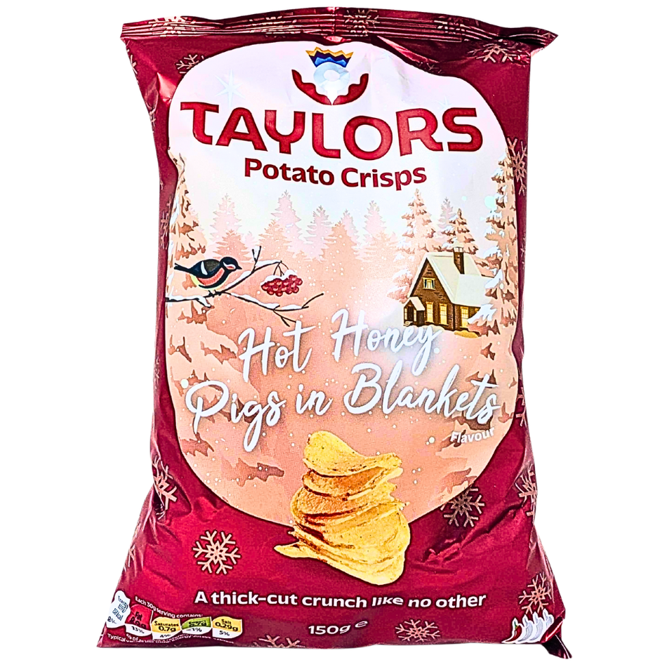 Taylors Hot Honey Pigs in Blankets Crisps (UK) - 150g
