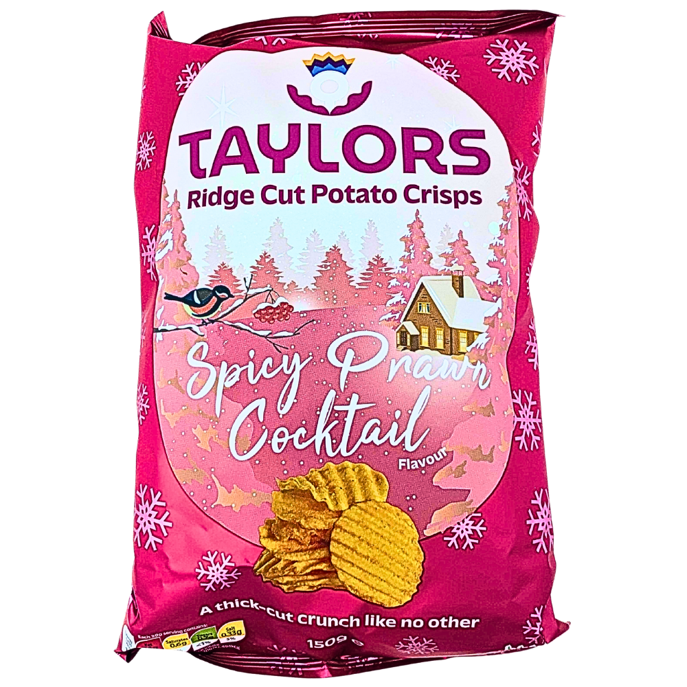 Taylors Spicy Prawn Cocktail Crisps (UK) - 150g