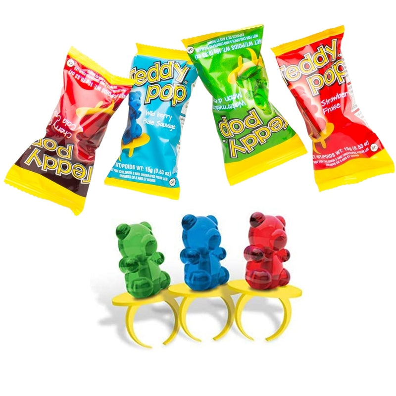 Teddy Pop - 0.53oz - Put a ring pop on it.