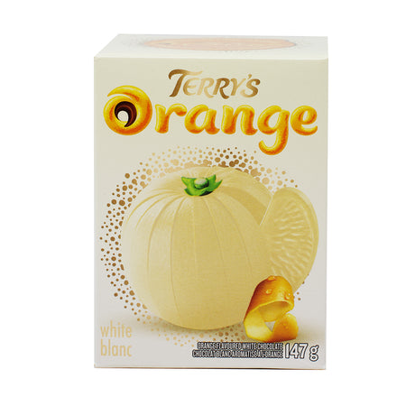 Terry's Chocolate Orange White Chocolate Ball - 147g-Chocolate orange-White chocolate-British chocolate