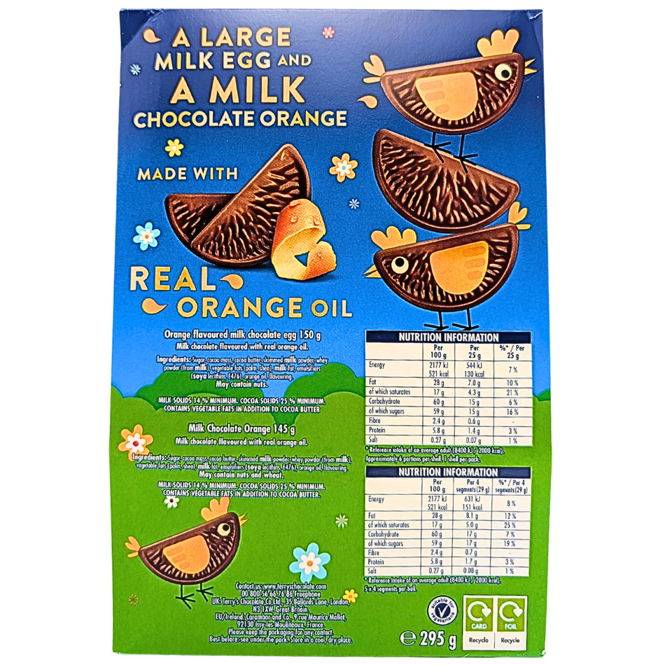 Terry's Chocolate Orange Easter Egg (UK) - 295g