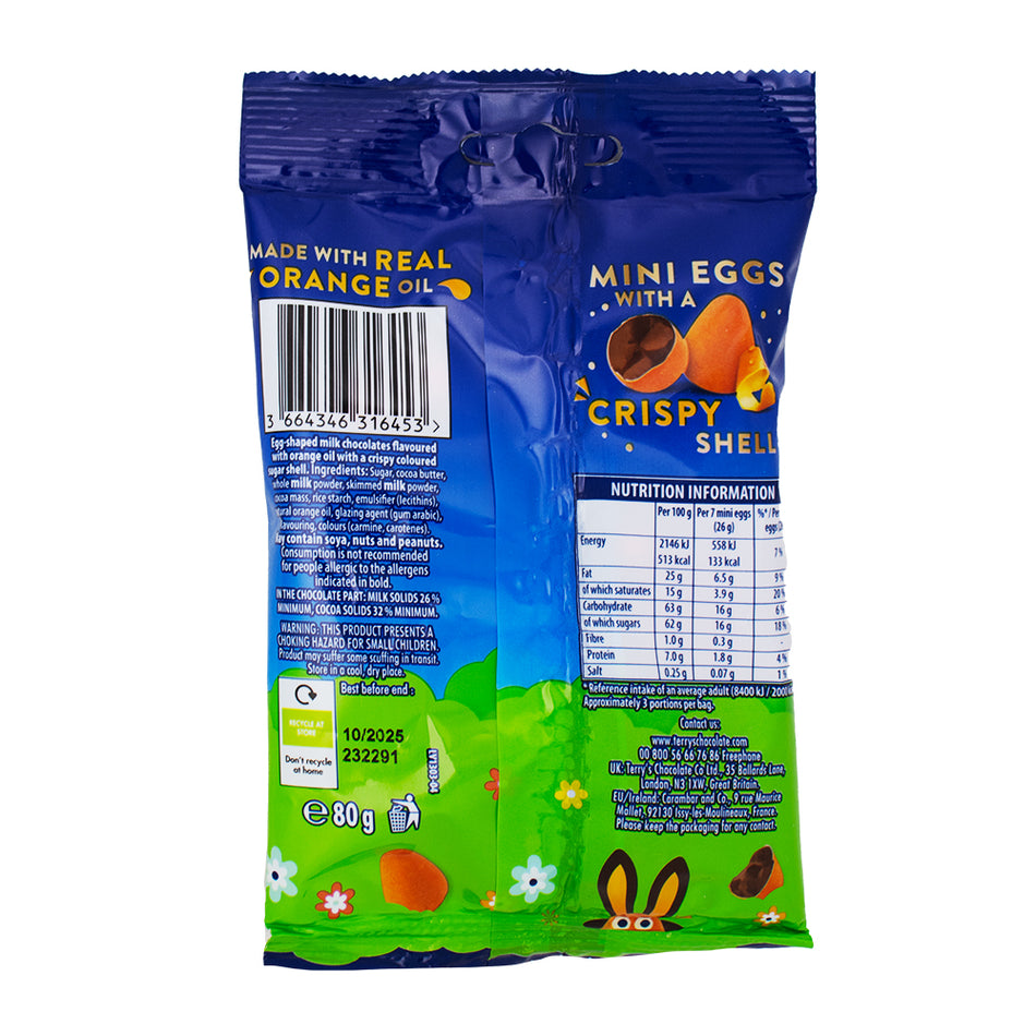 Terry's Chocolate Orange Mini Eggs (UK) - 70g