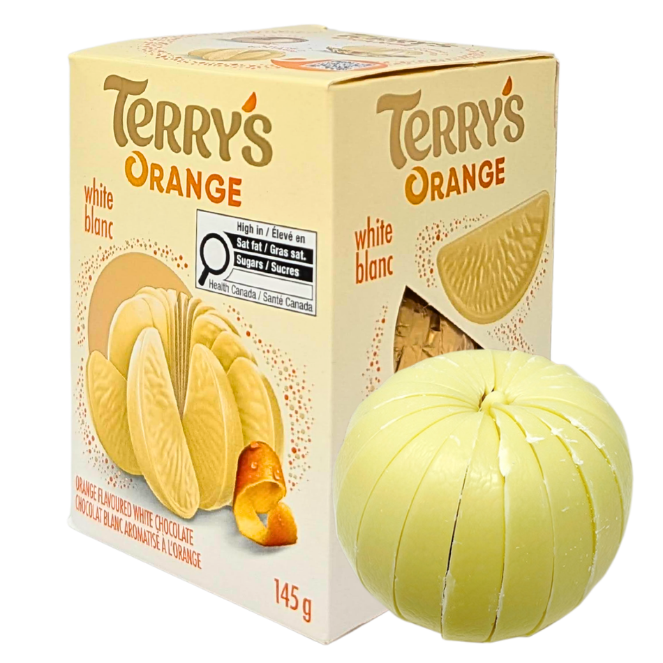 Terry's Chocolate Orange White Chocolate Ball - 145g