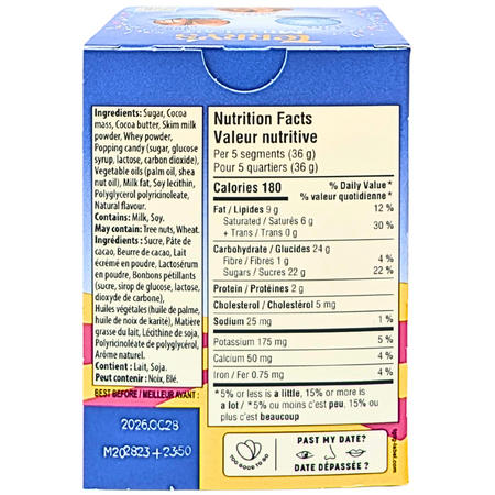 Terry's Milk Chocolate Ball with Popping Candy - 145g