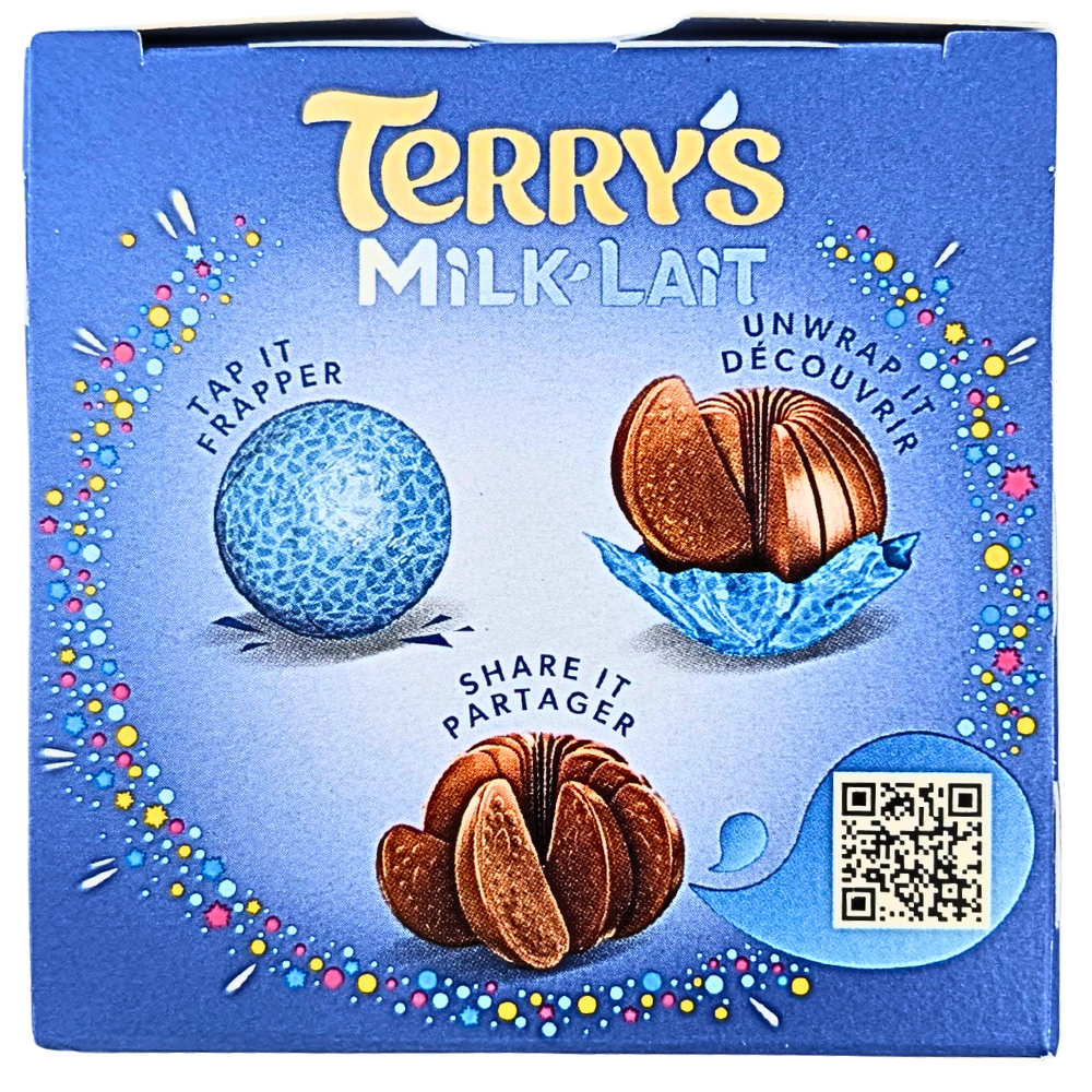 Terry's Milk Chocolate Ball with Popping Candy - 145g