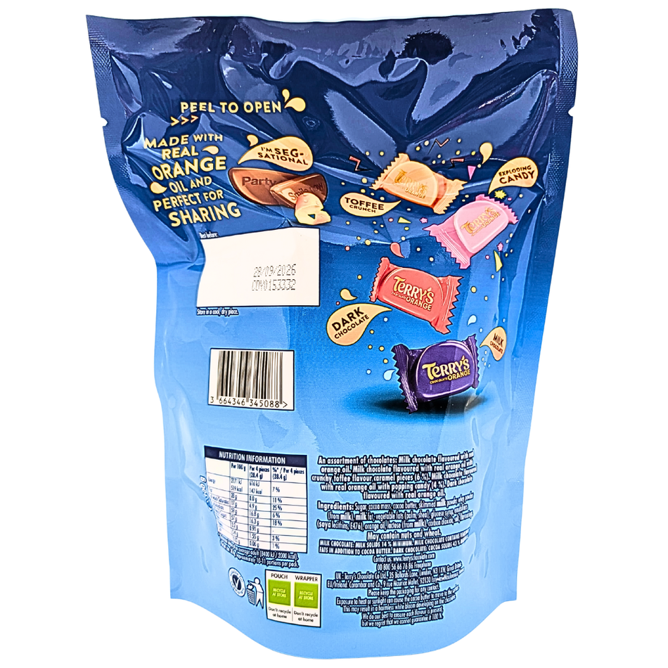 Terry's Segsations Sharing Bag (UK) - 300g