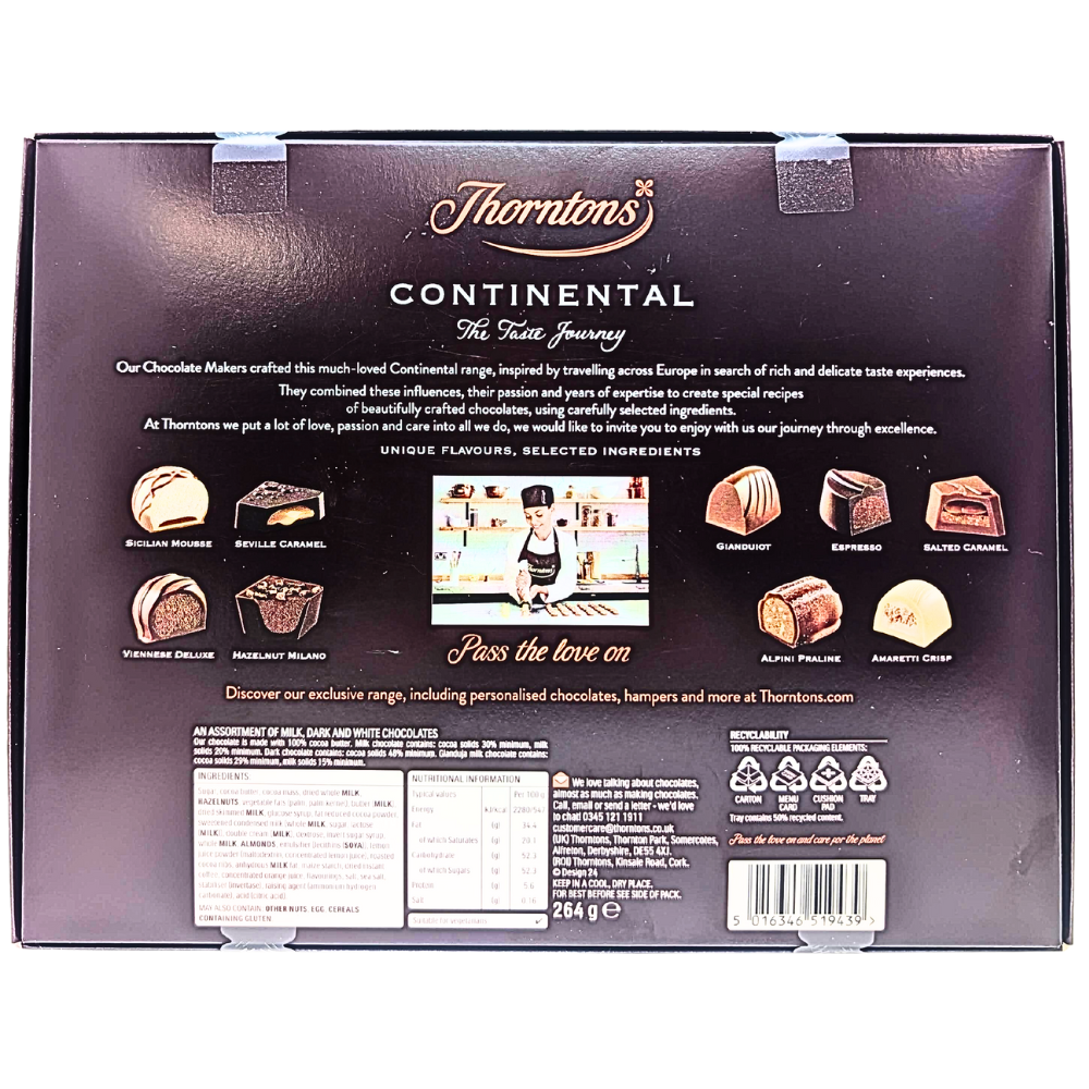 Thornton Continental Collection - 264g