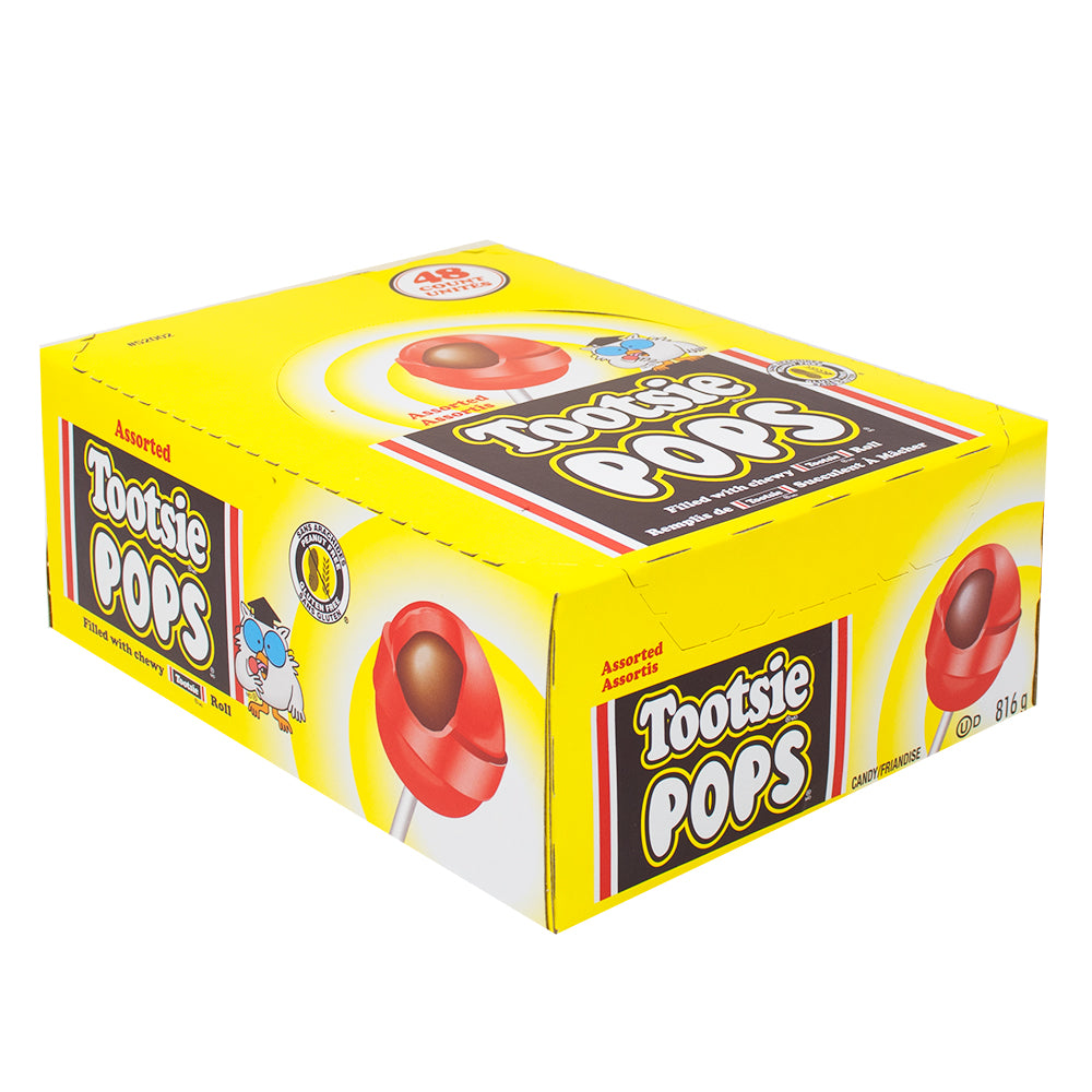 Tootsie Pops Assorted - 100 Lollipops