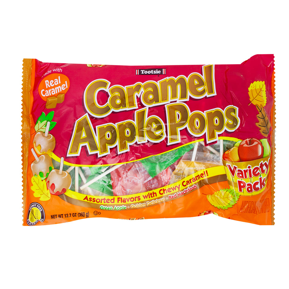 Caramel Apple Pops - 12.7oz - Halloween Candy - Lollipops