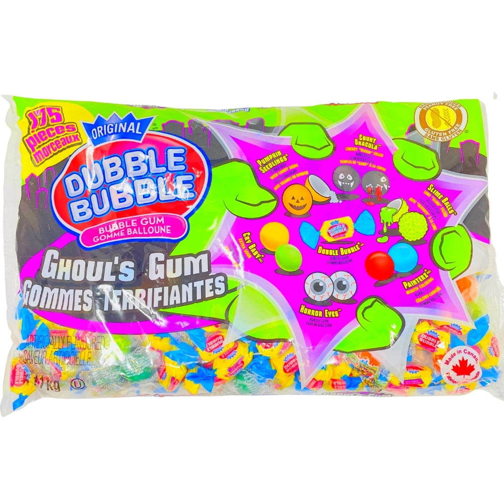 Dubble Bubble Ghoul's Gum - 175ct | Candy Funhouse US