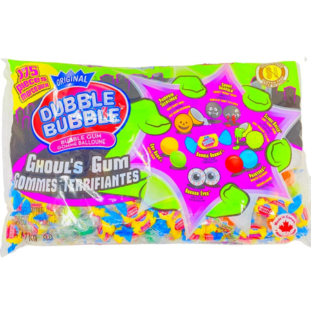 Dubble Bubble Ghoul's Gum - 175ct-Dubble Bubble Gum-Halloween Gum ball