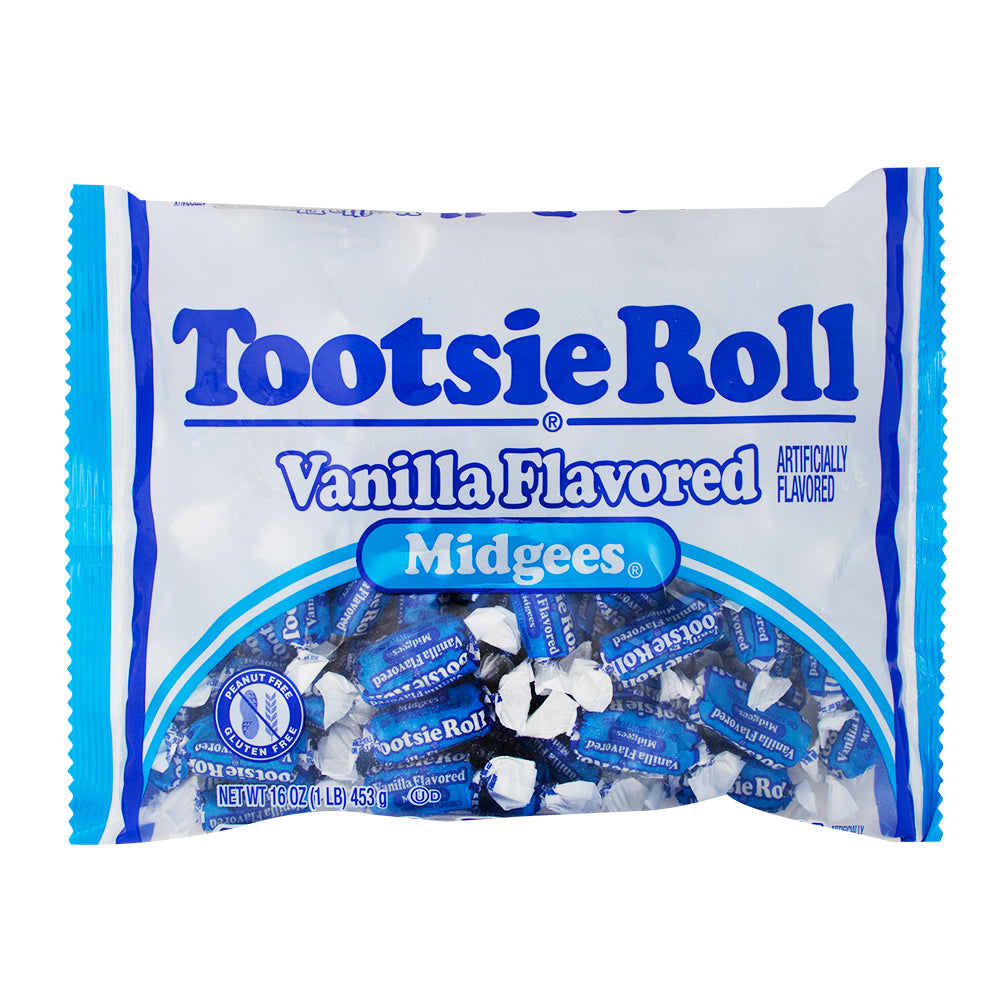 Tootsie Roll Vanilla Midgees - 16oz