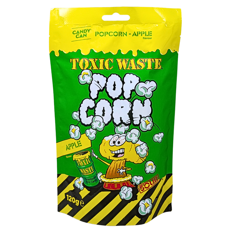 Toxic Waste Apple Popcorn (UK) - 120g