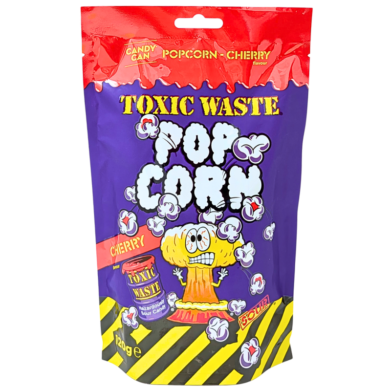 Toxic Waste Cherry Popcorn (UK) - 120g