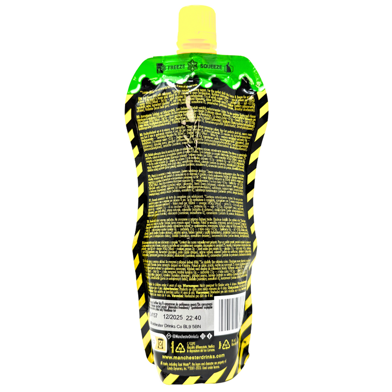 Toxic Waste Lemon & Lime Slushy Pouch - 250ml