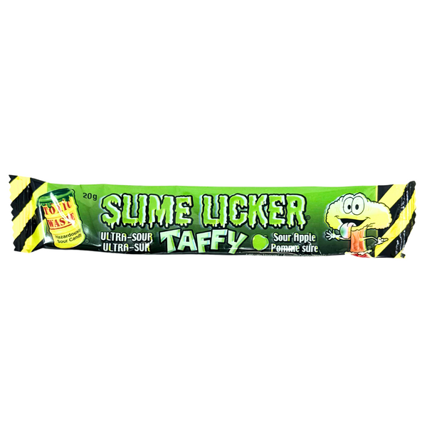Toxic Waste Slime Licker Taffy Sour Apple - 20g | Candy Funhouse US
