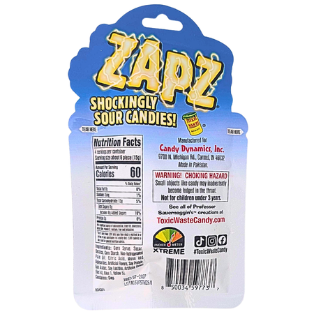 Toxic Waste ZAPZ - 60g