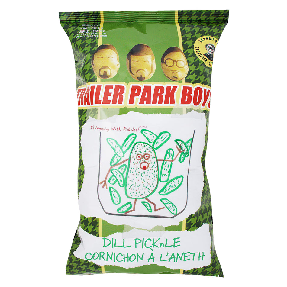 Trailer Park Boys Dill Pickle - 3.5oz-dill pickle chips-Trailer Park Boys chips-potato chips