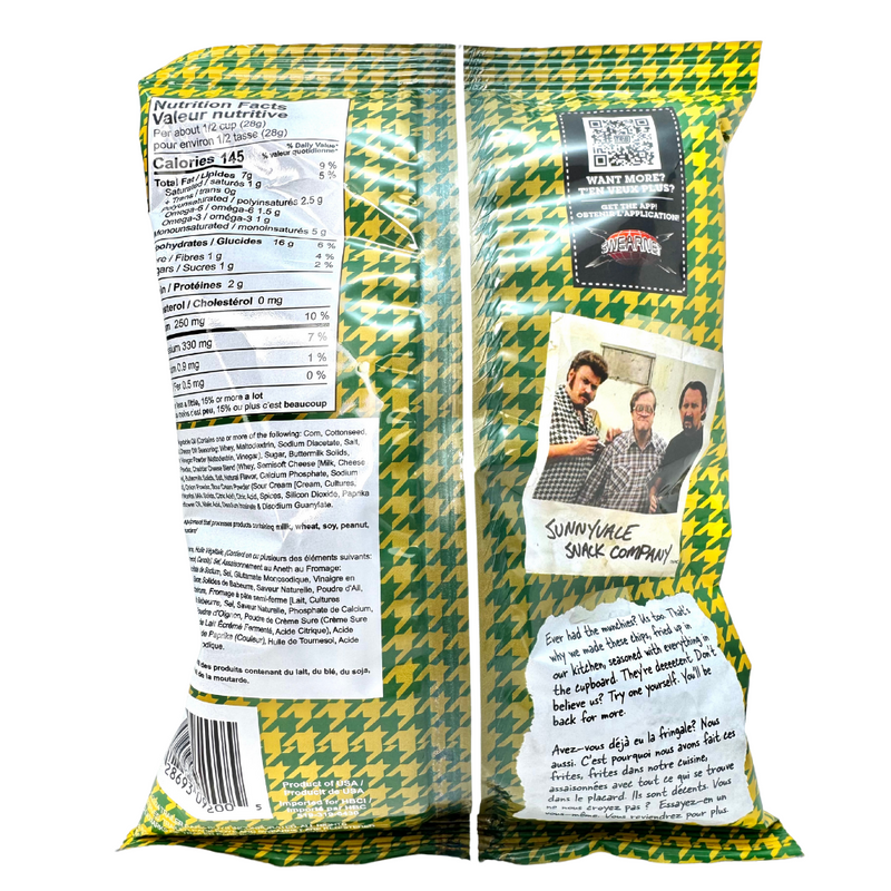 Trailer Park Boys Potato Sticks Cheesy Dill - 3.5oz