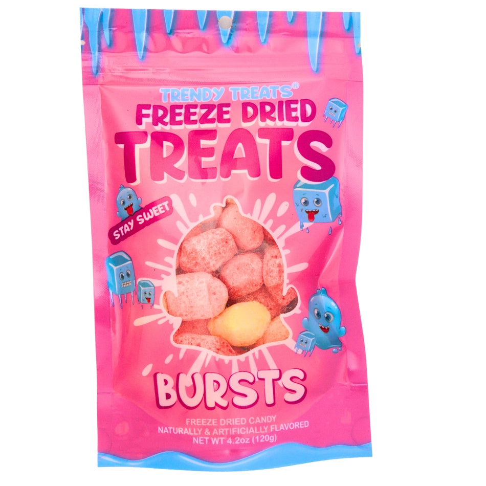 Trendy Treats Freeze Dried Starburst - 4oz - freeze dried candy