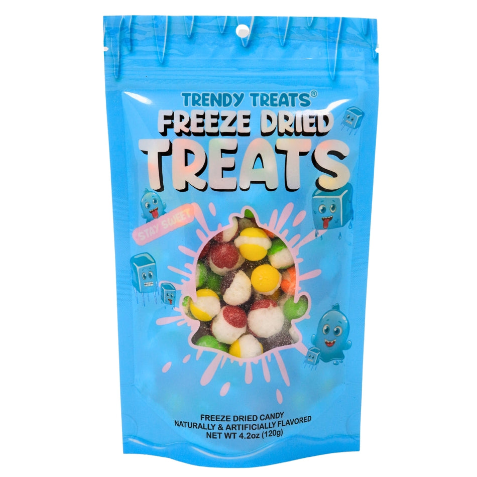 Trendy Treats Freeze Dried Skittles Original - 4oz - Freeze Dried Candy
