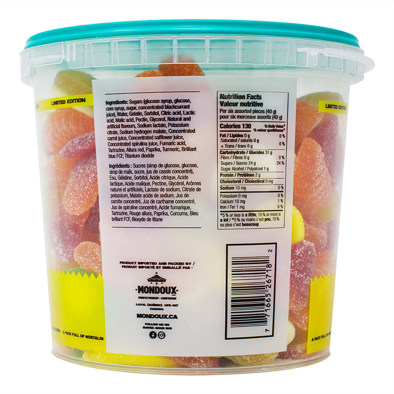 Sweet Sixteen Tropical - 1.75kg Nutrition Facts Ingredients