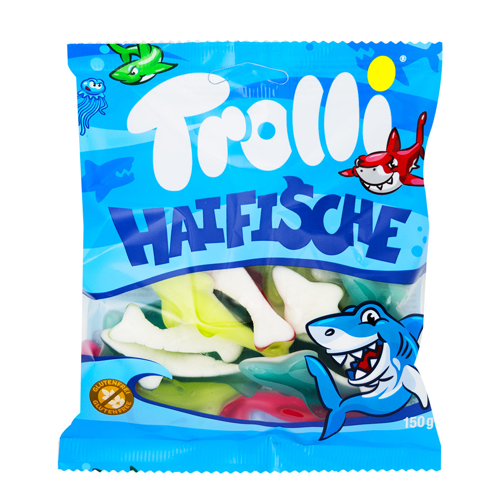 Trolli Haifische Gummies (Germany) - 150g - Gummy Candy