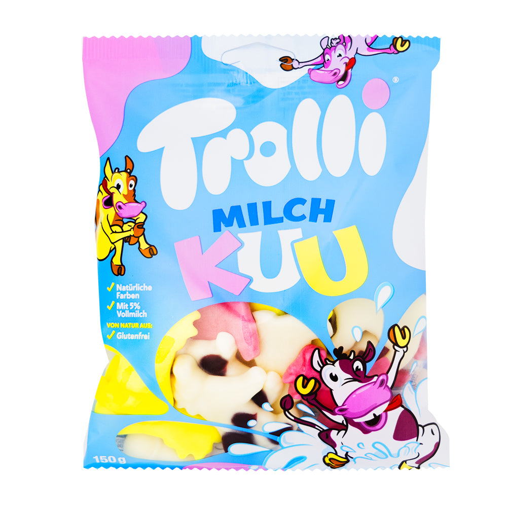 Trolli Milch Kuu Gummy Candy (Germany) - 150g