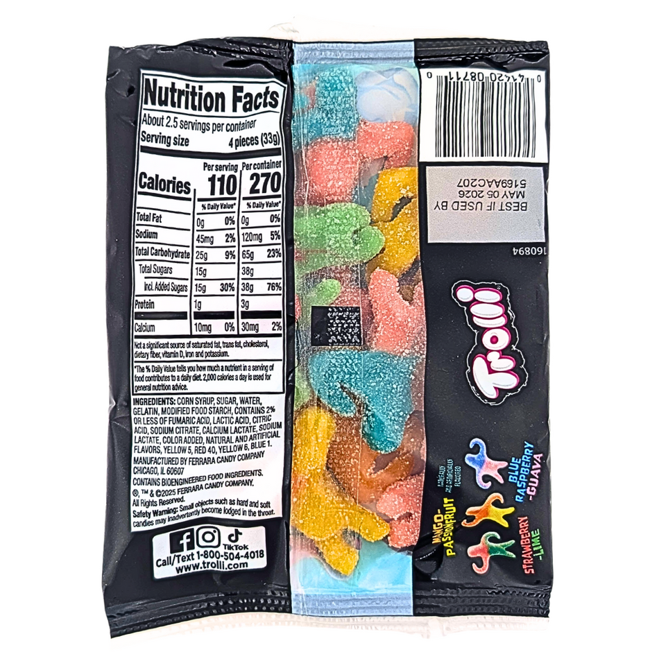 Trolli Sour Brite Abominable Snowmen - 3oz