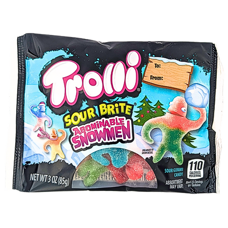 Trolli Sour Brite Abominable Snowmen - 3oz
