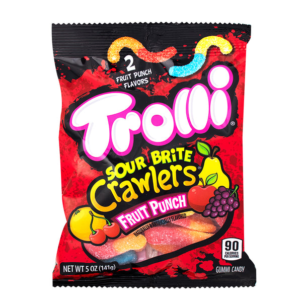 Trolli Sour Brite Crawlers Fruit Punch - 5oz | Candy Funhouse