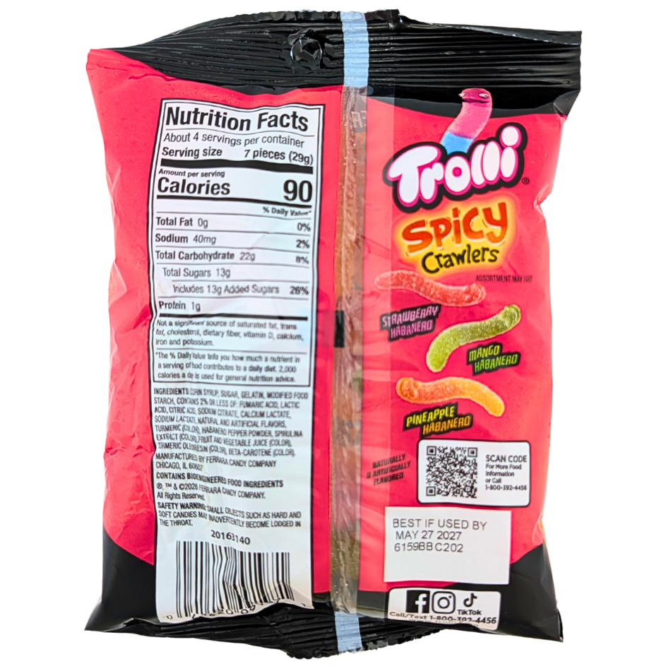 Trolli Spicy Crawlers - 4.25oz
