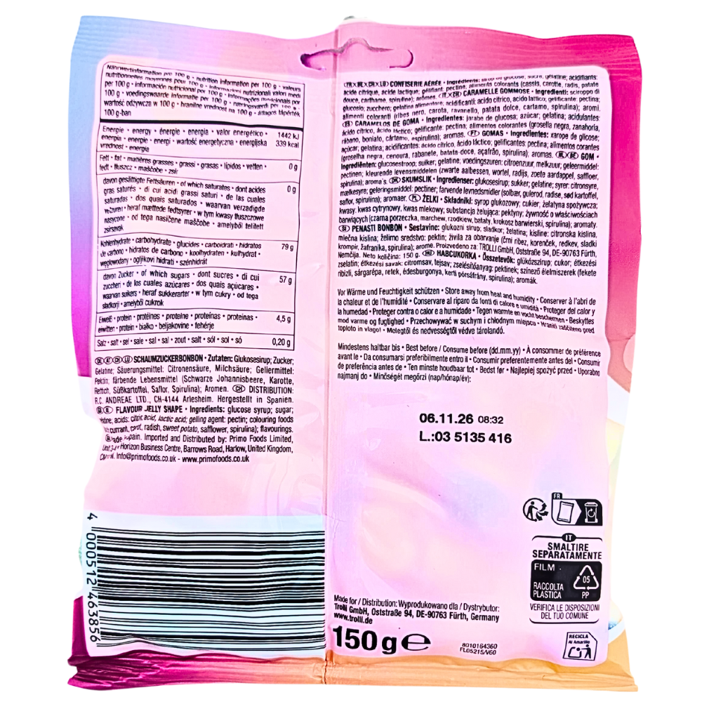 Trolli Strawberry Kiss (Germany) - 150g