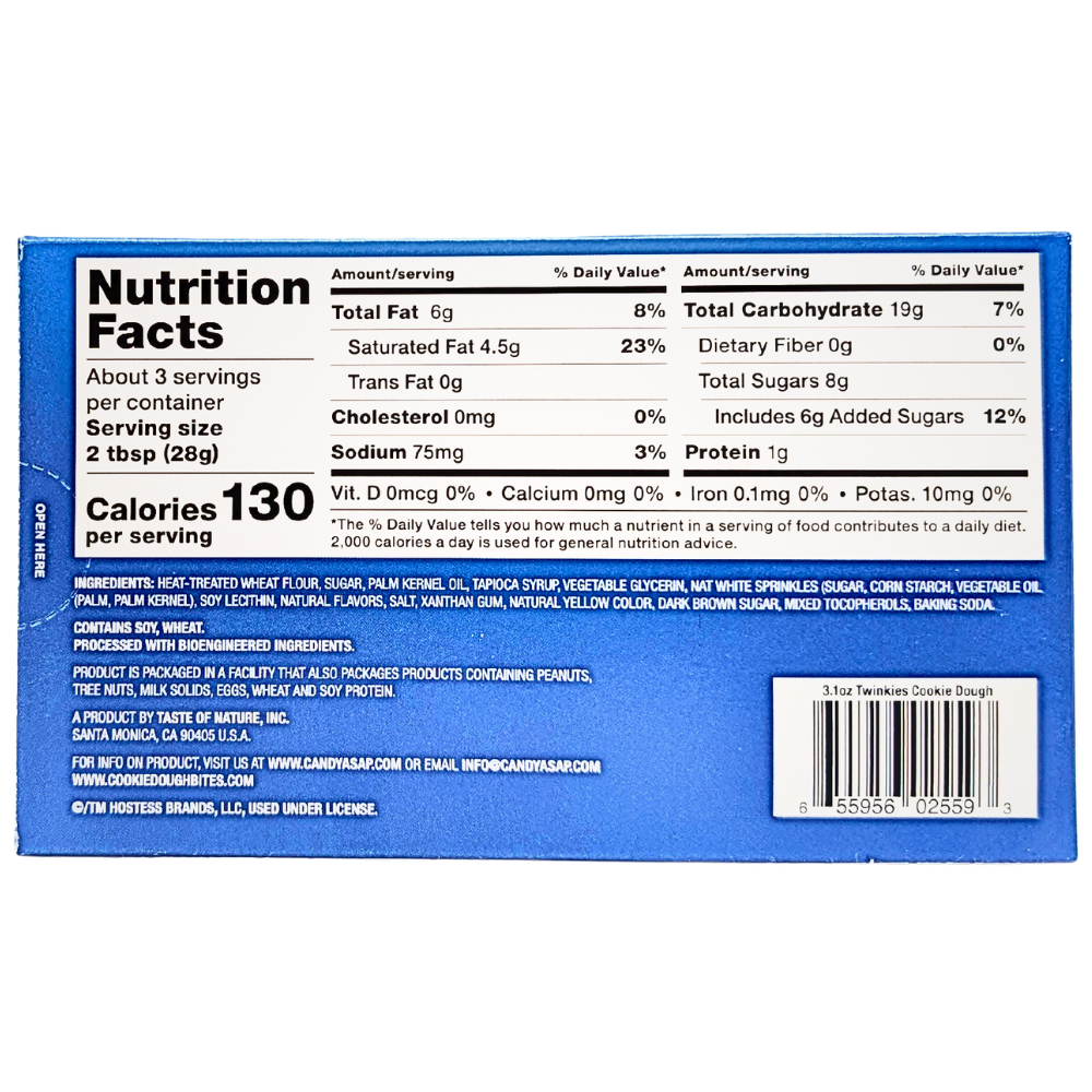 Twinkies Cookie Dough Bites Theater Box - 3.1oz