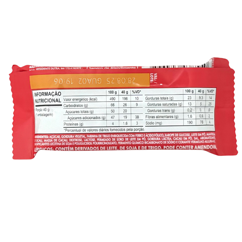 Twix Torta De Sabor Morango (Strawberry Pie) (Brazil) - 40g