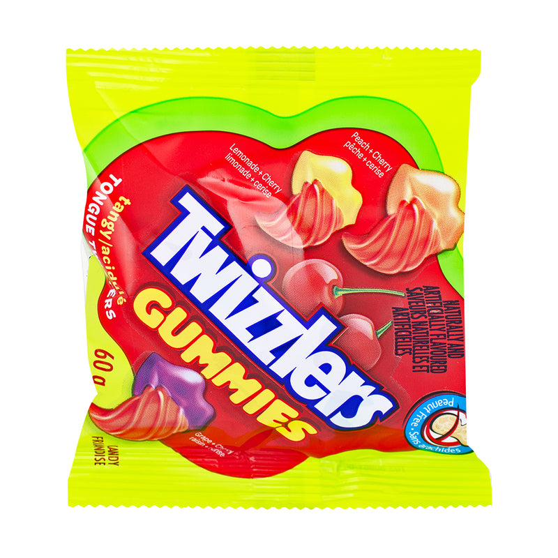 Twizzlers Gummies Tangy - 60g Gummy candy from Twizzlers