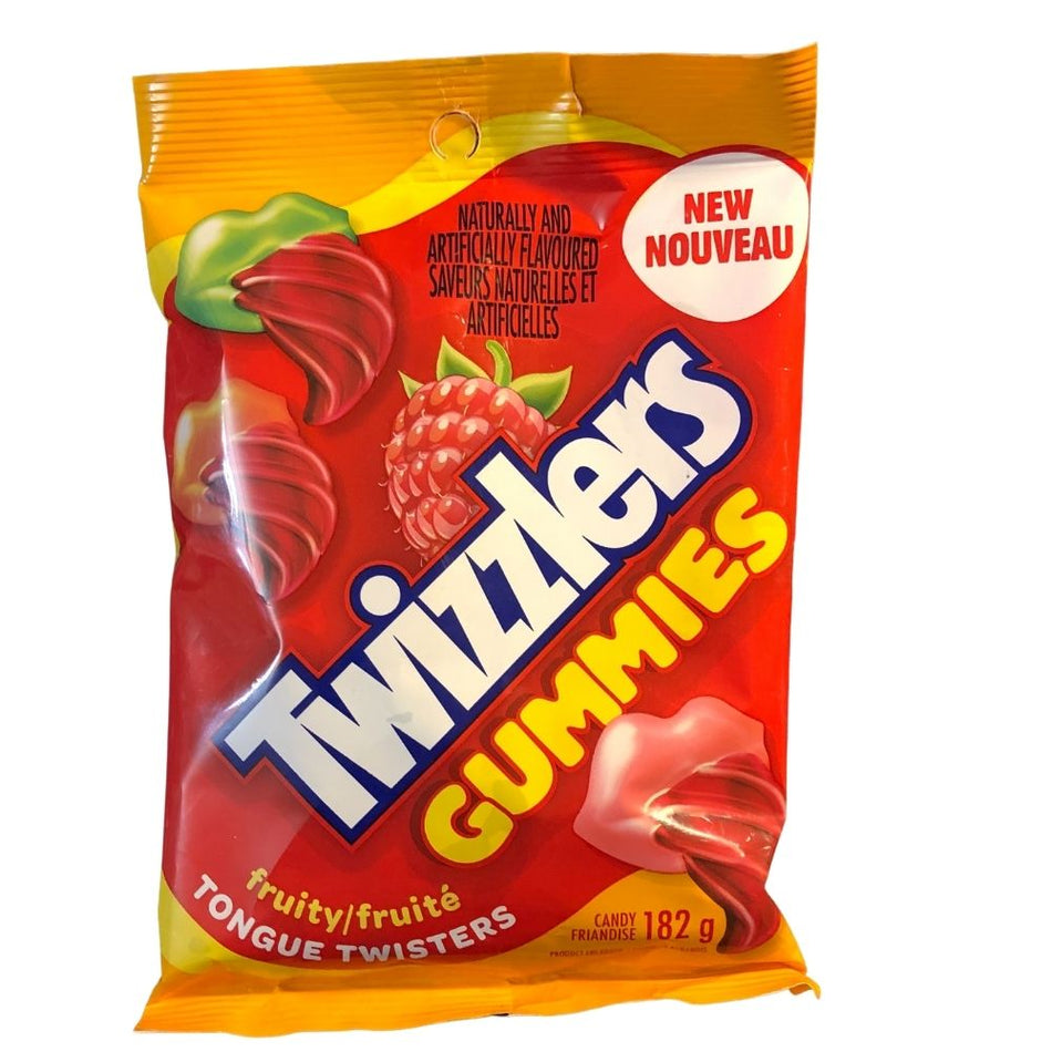 Twizzlers Gummies Fruity Tongue Twisters - 182g, Twizzlers Gummies Fruity Tongue Twisters, Flavor Fiesta, Fruity Delight, Tongue-Tied Fun, Zesty Citrus, Juicy Berry, Taste Adventure, Twisty Treats, Share with Friends, Tongue Somersaults, twizzler, twizzlers, twizzlers licorice, twizzler licorice, twizzlers candy, twizzler candy