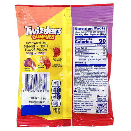 Twizzlers Gummies Original - 3.6oz