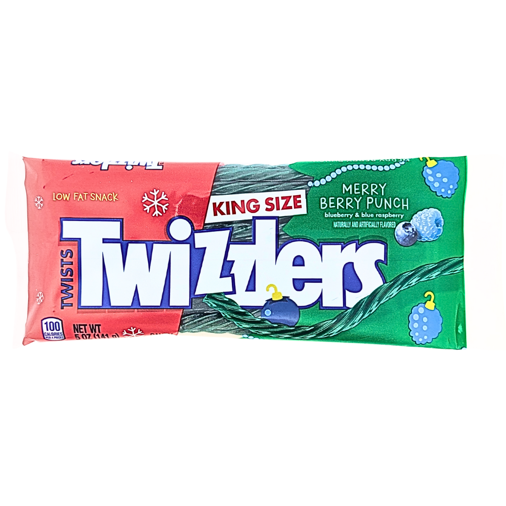 Twizzlers Merry Berry Punch King Size - 5oz