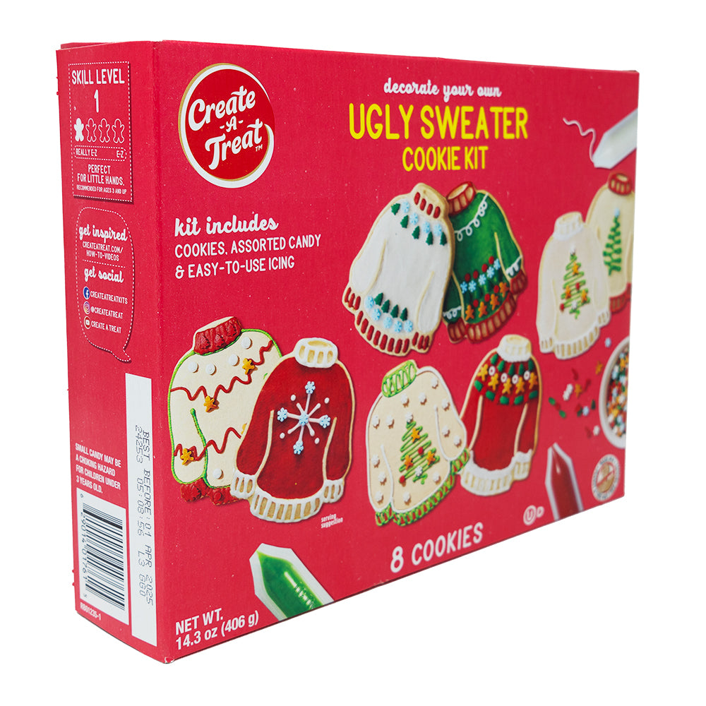 Ugly Sweater Cookie Kit - 14.3oz