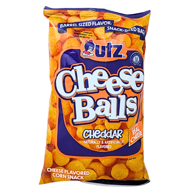 UTZ Cheese Balls Baked Cheddar - 2.6oz