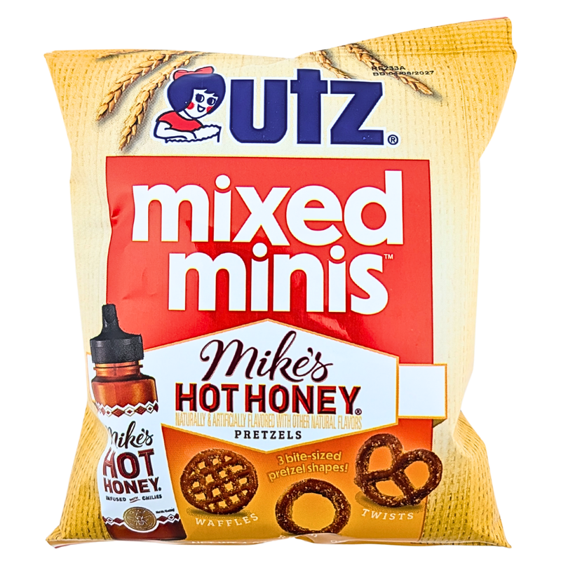 UTZ Mixed Minis Mike's Hot Honey Pretzels - 4oz