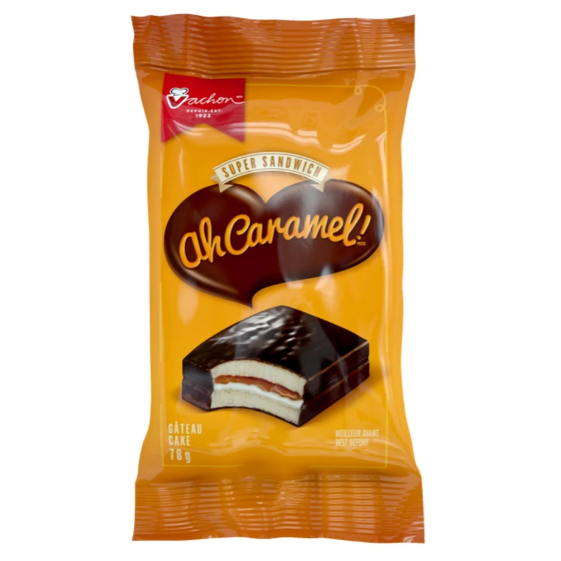 Vachon Super Ah Caramel Single Sandwich - 78g